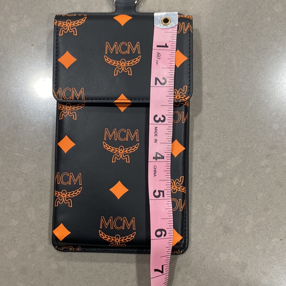 new MCM leather lanyard phone case wallet - Picture 9 of 9